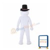 Cartoon Snowman Mascot Costume