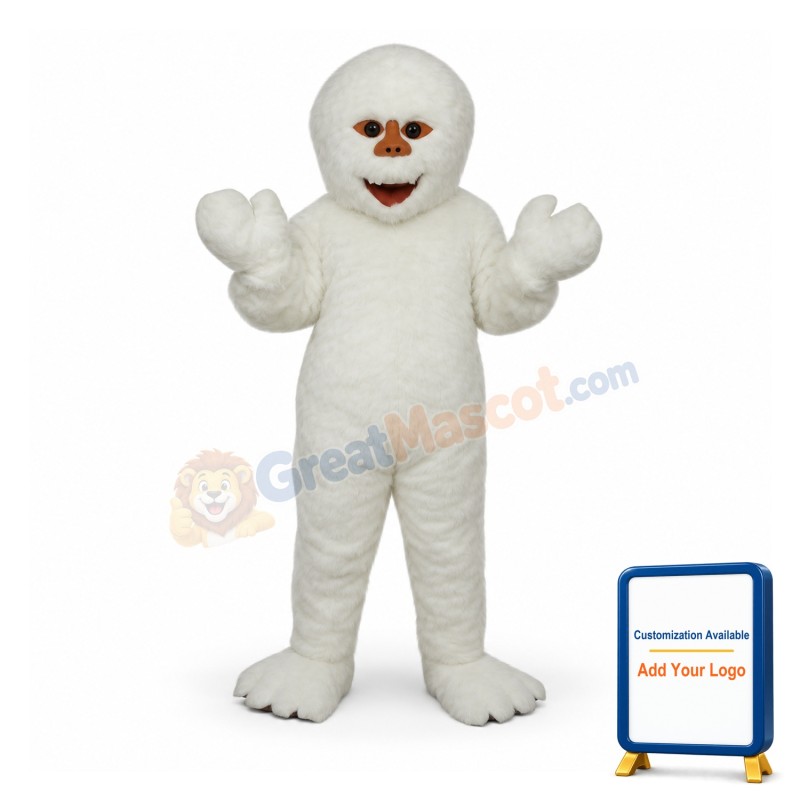 Yeti Abominable Snowman Mascot Costume