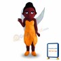 Professional Brown Hair Girl Mascot Costume