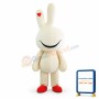 Yellow Cute Easter Bunny Bug Rabbit Mascot Costume