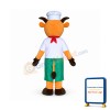 Hat Orange Cow Mascot Costume