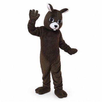 Brown Squirrel Mascot Costume