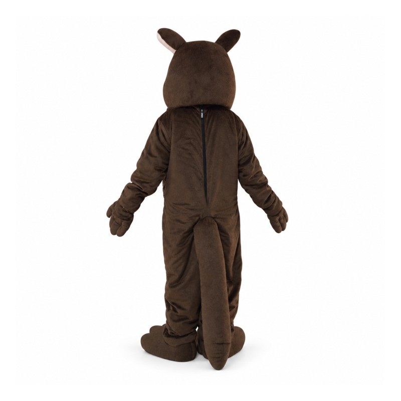 Brown Squirrel Mascot Costume