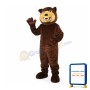 Brown Grizzly Bear Flexible Mascot Costume