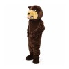 Brown Grizzly Bear Flexible Mascot Costume
