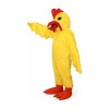 Yellow Realistic Chicken Mascot Costume 