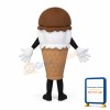 Hand-Dipped IceCream Waver Adult Mascot Costume
