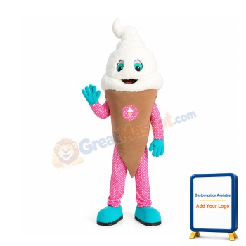IceCream Mascot Costume Festival Mascots