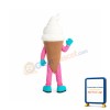 IceCream Mascot Costume Festival Mascots