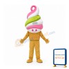 Ice Cream Cone Mascot Costume