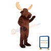 Bull Moose Mascot Costume