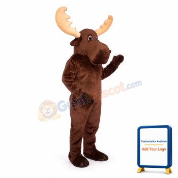 Bull Moose Mascot Costume