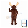 Bull Moose Mascot Costume