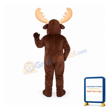 Bull Moose Mascot Costume