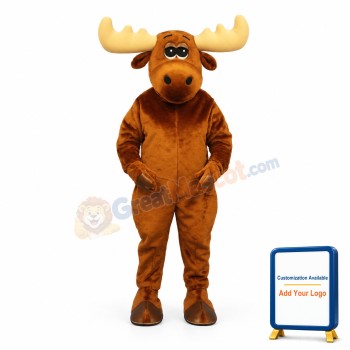 Moony Moose Mascot Costume