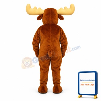 Moony Moose Mascot Costume