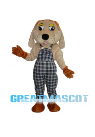 2nd Version Lucky Dog Mascot Adult Costume Free Shipping