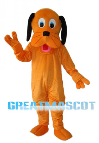 Orange Dog Mascot Adult Costume Free Shipping