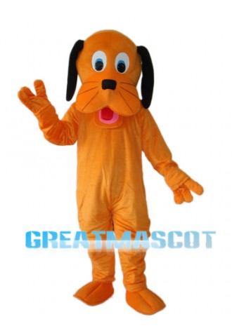 Orange Dog Mascot Adult Costume Free Shipping