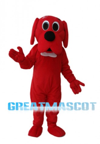Red Potter Dog Mascot Adult Costume Free Shipping