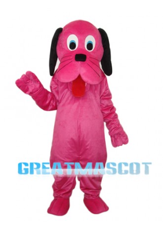 Rose Dog Mascot Adult Costume Free Shipping