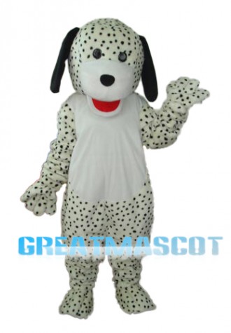 Spotted Colourful Dog Mascot Adult Costume Free Shipping