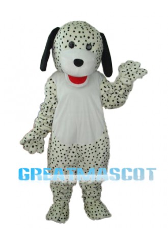 Spotted Colourful Dog Mascot Adult Costume Free Shipping