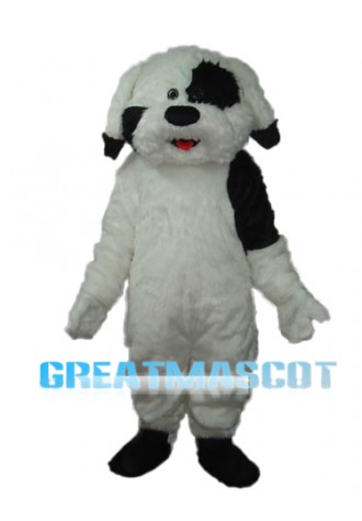 Long Haired Colourful Dog Mascot Adult Costume Free Shipping