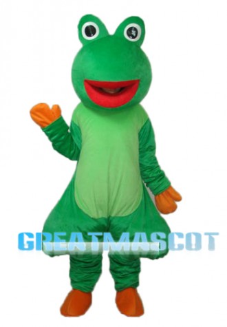 Red Mouth Odd Frog Mascot Adult Costume Free Shipping