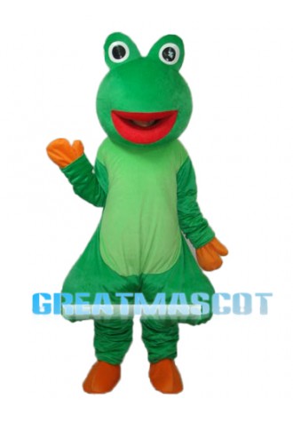 Red Mouth Odd Frog Mascot Adult Costume Free Shipping