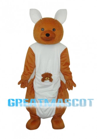Long-feet Kangaroo Plush Mascot Adult Costume Free Shipping