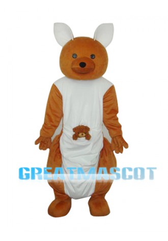 Long-feet Kangaroo Plush Mascot Adult Costume Free Shipping