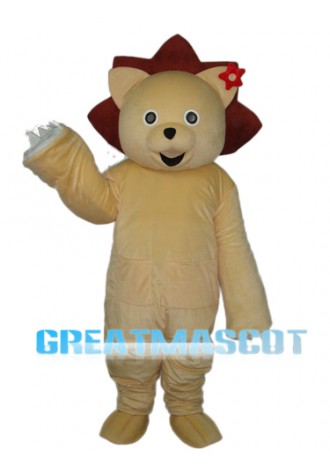 Golden Lion Mascot Adult Costume Free Shipping