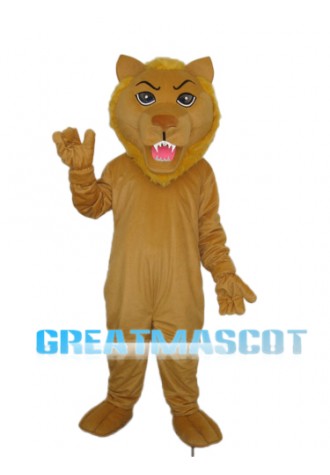 Old Brown Lion Mascot Adult Costume Free Shipping