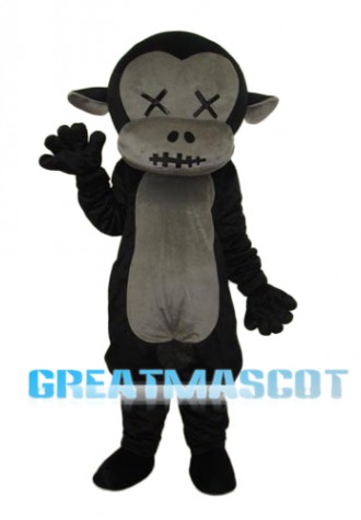 Revised Mr.Jump Monkey Mascot Adult Costume Free Shipping