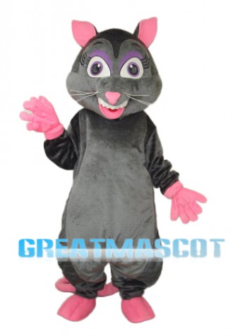 Revised Long Wool Vole Mascot Adult Costume Free Shipping