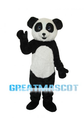 2nd Version Plush Panda Adult Mascot Costume Free Shipping