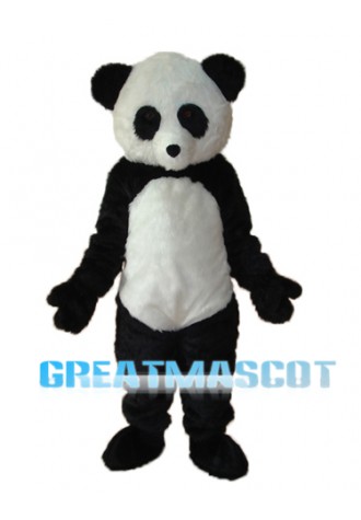 Long Wool giant Panda Mascot Adult Costume Free Shipping
