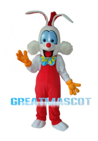 Roger Rabbit Mascot Adult Costume Free Shipping