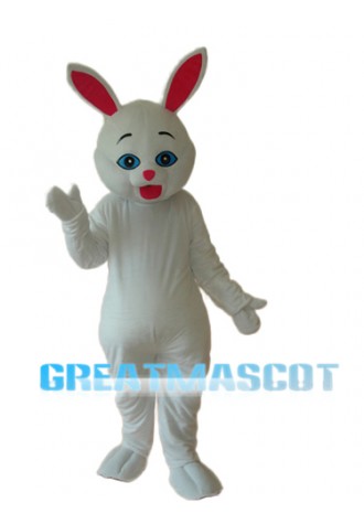 White Rabbit Mascot Adult Costume Free Shipping