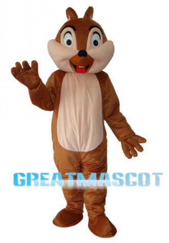 Squirrel Plush Adult Mascot Costume Free Shipping