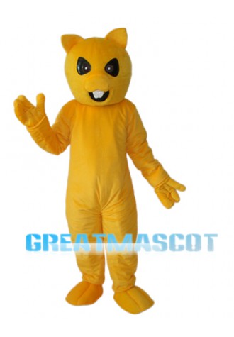 Yellow Squirrel Mascot Adult Costume Free Shipping