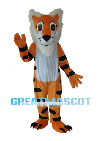 Long Beard Tiger Mascot Adult Costume Free Shipping