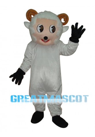 Little Sheep Mascot Adult Costume Free Shipping