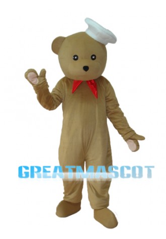 Chef Bear Mascot Adult Costume Free Shipping