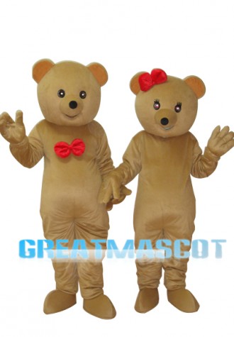 Teddy Bear Mascot Adult Costume Free Shipping