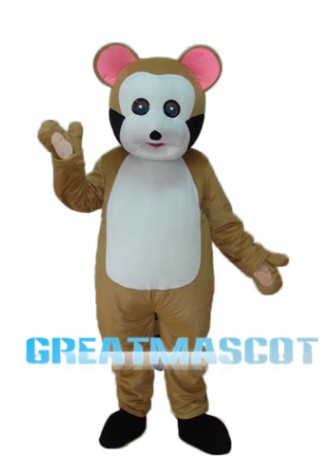Small Brown Bobcat Mascot Adult Costume Free Shipping