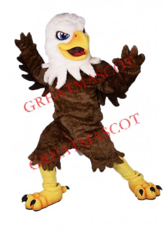 Power Fierce Eagle Mascot Costume (US IN STOCK)