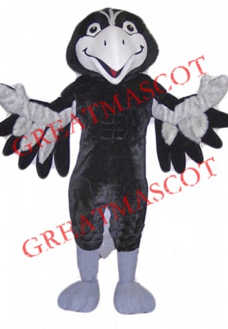 Black Hawk Mascot Costume
