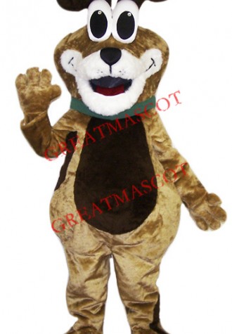 Big Eye Dog Mascot Costume